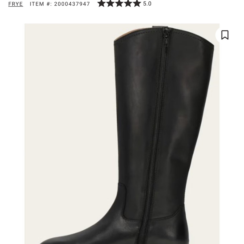 Frye Melissa boots in size 9.5 Worn once! - Picture 4 of 9